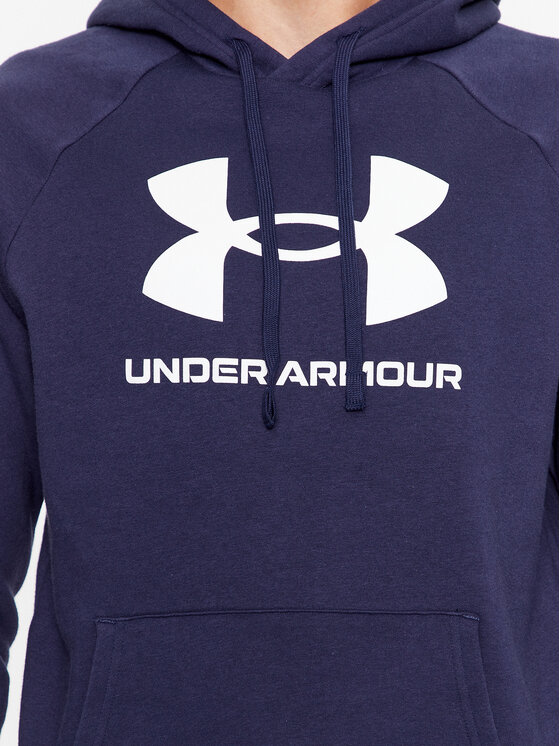 Under Armour Under Armour Felpa Ua Rival Fleece Logo Hd 1379758 Blu scuro Loose Fit