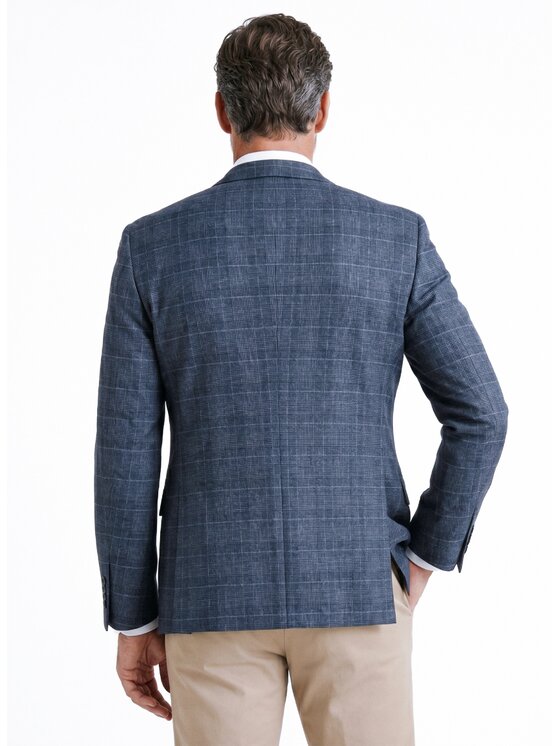 Pako Lorente Pako Lorente Marynarka P26WF-3X-004 Granatowy Slim Fit
