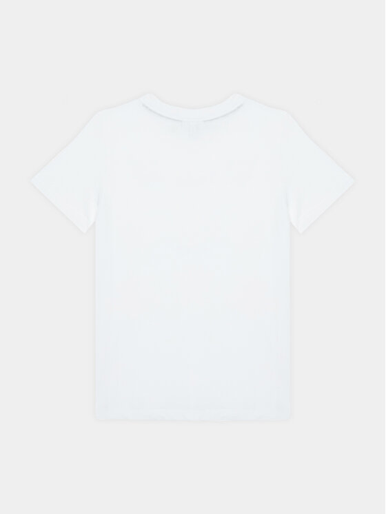 Lacoste Lacoste Tričko TJ1122 Biela Regular Fit