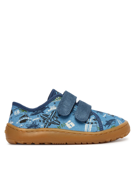 Froddo Papuci de casă Barefoot Canvas G1700440-6 S Albastru