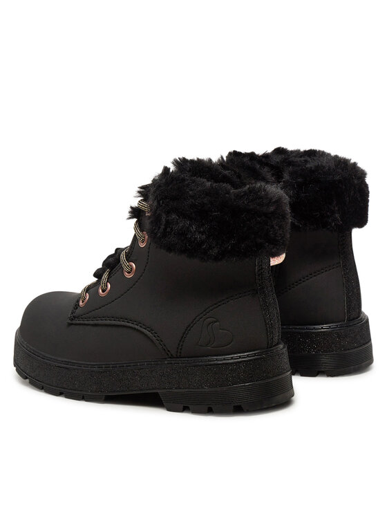 Skechers Skechers Pohodni čevlji Street Glitz 310952L Črna