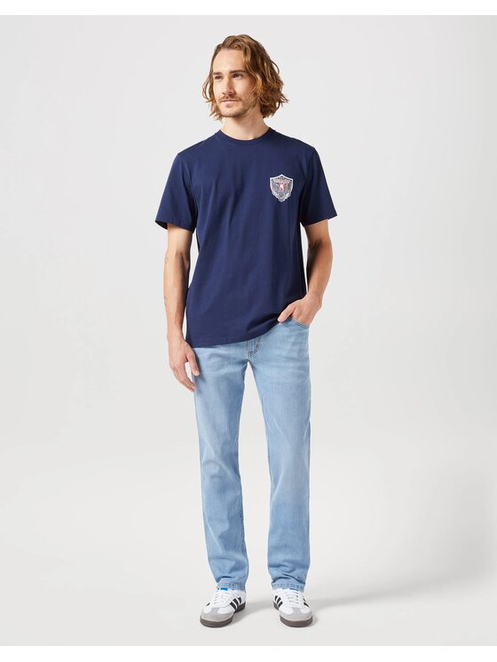 Wrangler Wrangler Jeansy REGULAR FIT Niebieski Straight Fit