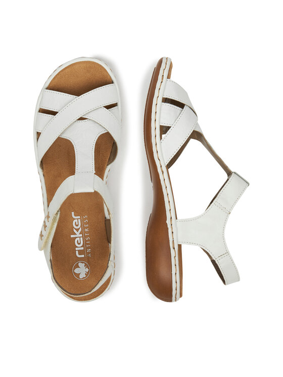Rieker Rieker Sandalen 65919-80 Weiß