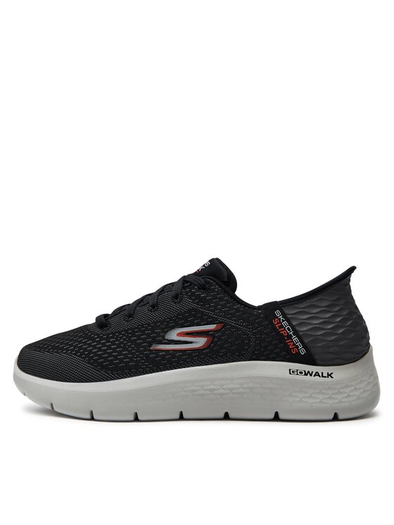 Skechers Skechers Sneakersy Go Walk Flex-New World 216505/BKOR Czarny