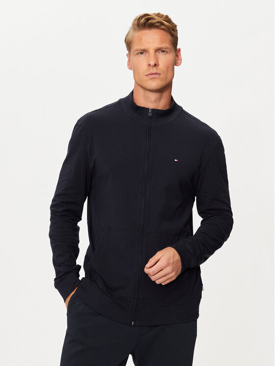 Tommy Hilfiger Mikina UM0UM03365 Tmavomodrá Regular Fit