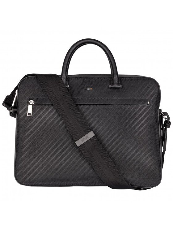 BOSS BOSS Torba na laptopa 50541517 10271621 01 Czarny