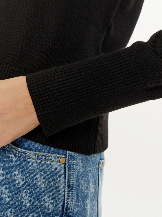 Guess Jeans Guess Jeans Garbó W4BR15 Z3HO2 Fekete Regular Fit