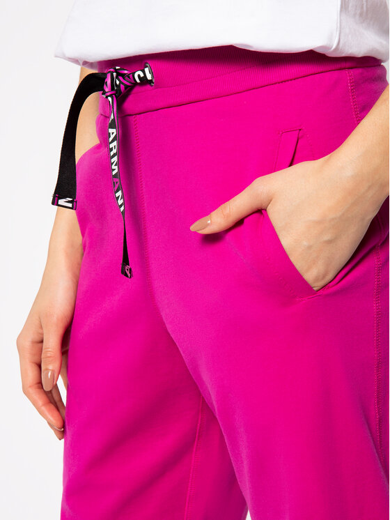 Armani Exchange Armani Exchange Spodnie dresowe 3HYP88 YJ76Z 1474 Różowy Regular Fit