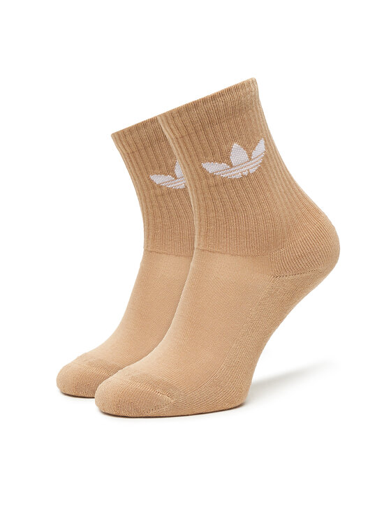 adidas adidas Set od 6 pari unisex visokih čarapa Trefoil Cushion JY2678 Šarena