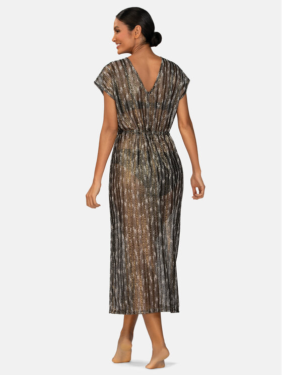 Feba Feba Vestito da spiaggia F120A Nero