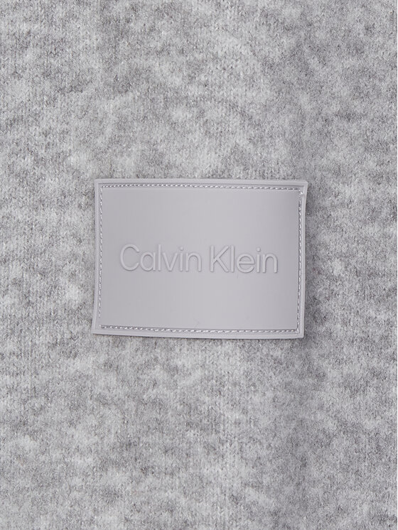 Calvin Klein Calvin Klein Sweter K10K110401 Szary Regular Fit