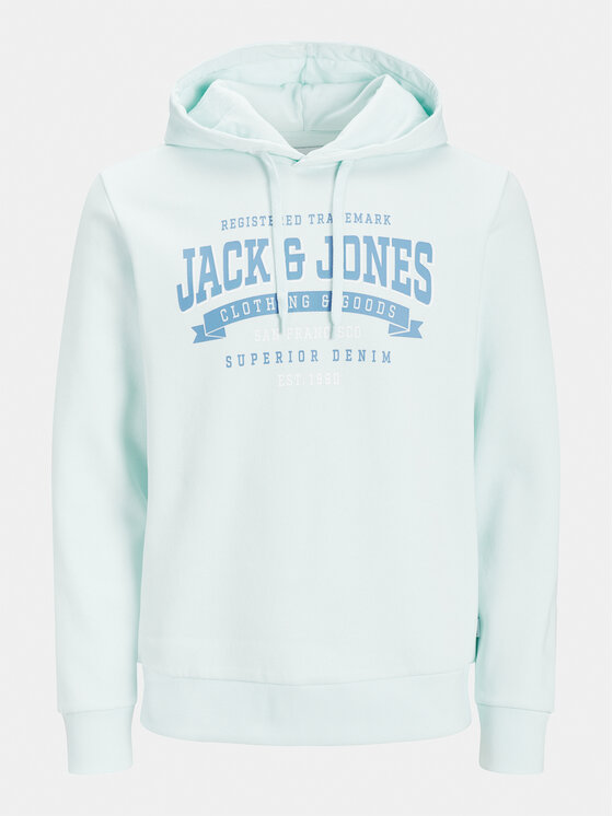 Jack & Jones Jack & Jones Bluza Logo 12233597 Błękitny Standard Fit