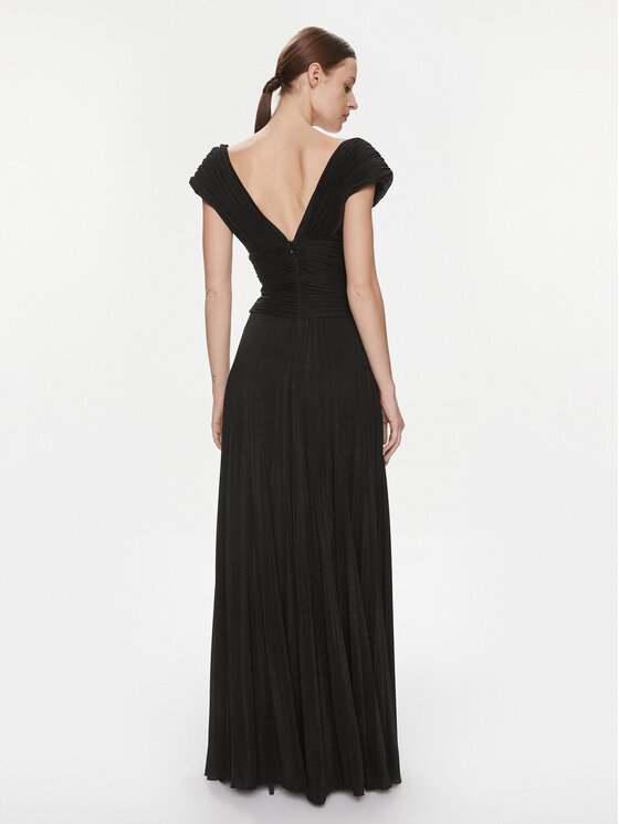 Elisabetta Franchi Elisabetta Franchi Abendkleid AB-563-41E2-5754 Schwarz Regular Fit
