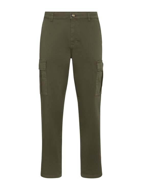 PHILIPP PLEIN PHILIPP PLEIN Cargo nohavice 23059 Zelená Cargo Fit