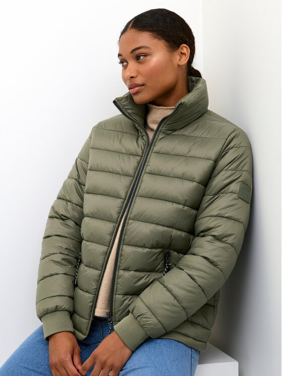 Kaffe Kaffe Демісезонна куртка Lira 10507222 Зелений Regular Fit