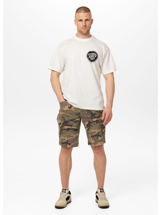 PITBULL PITBULL T-Shirt AUTOMATIC Biały Regular Fit