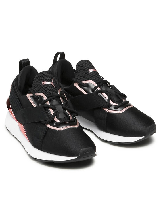 Puma Sneakers Muse X3 Metallic 375131 01 Negru Modivo.ro