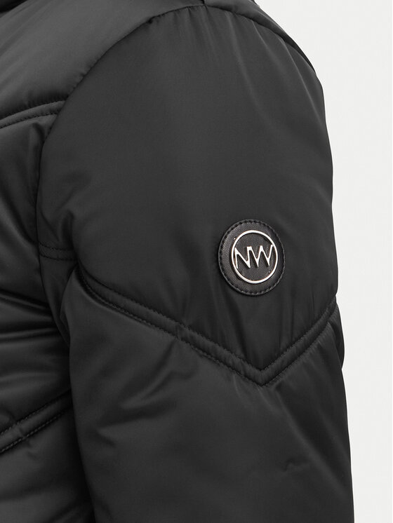Nine West Nine West Winterjacke 62KUDP1102 Schwarz Regular Fit