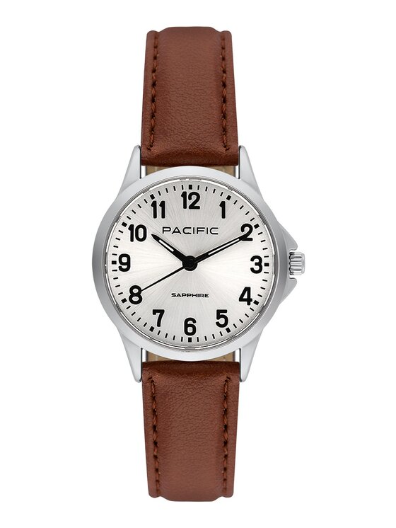 Pacific Pacific Zegarek PC00775 Brązowy