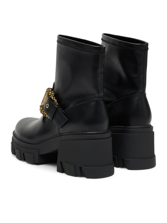 Versace Jeans Couture Versace Jeans Couture Botki 79VA3S80 Czarny