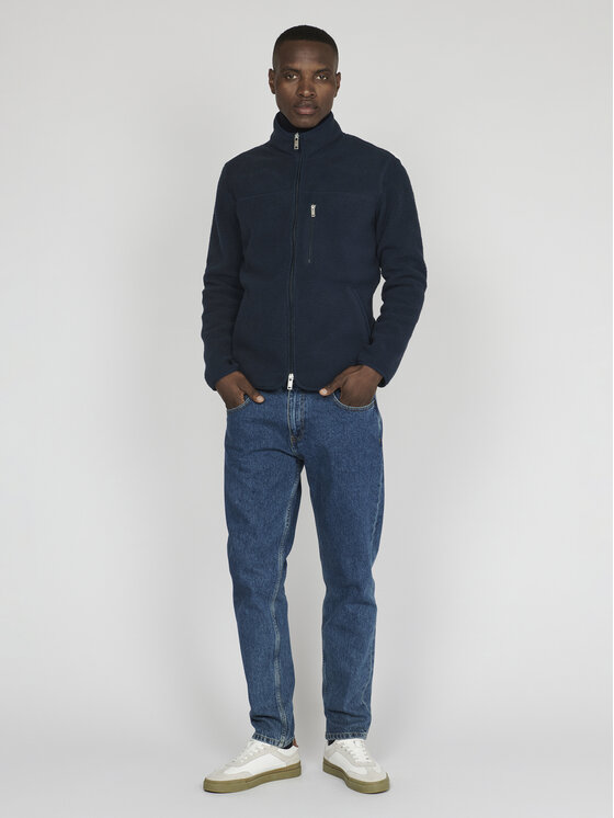 Matinique Matinique Polár kabát 30206817 Sötétkék Regular Fit