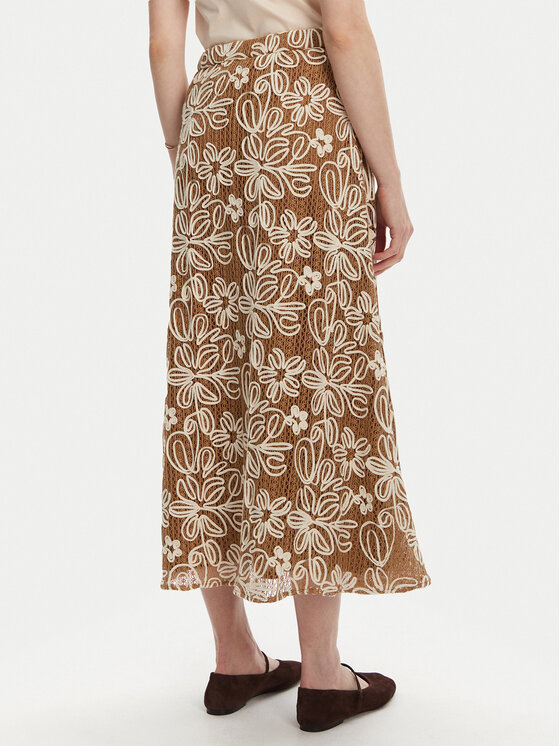Luisa Spagnoli Luisa Spagnoli Midirock Tenente 541989 Beige Regular Fit