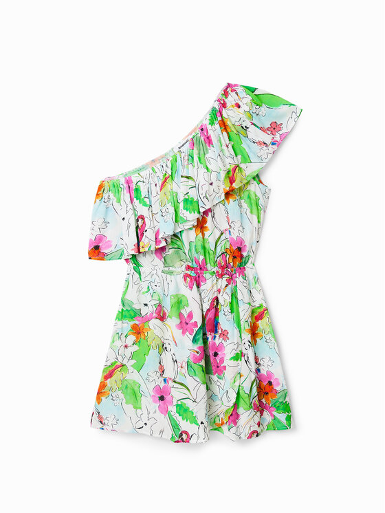 Desigual Desigual Sukienka codzienna 23SWVW83 Kolorowy Regular Fit