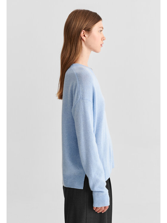 TATUUM TATUUM Sweter RETRA Niebieski Classic Fit