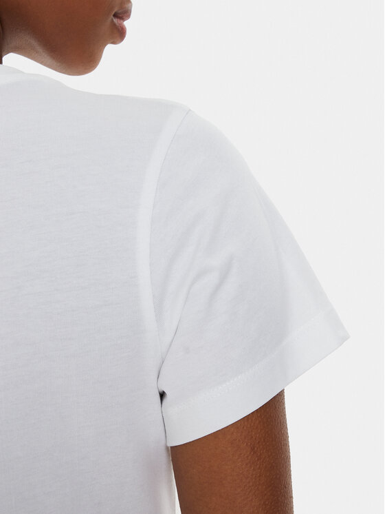Calvin Klein Jeans Calvin Klein Jeans T-Shirt Faded Monologo J20J223625 Λευκό Slim Fit