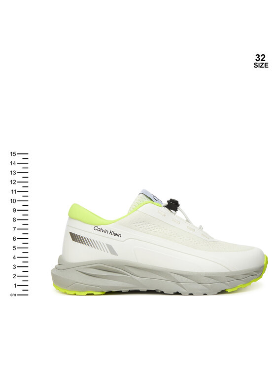 Calvin Klein Calvin Klein Sneakersy Low Cut Lace-Up V3X9-83315-1903 S Biały