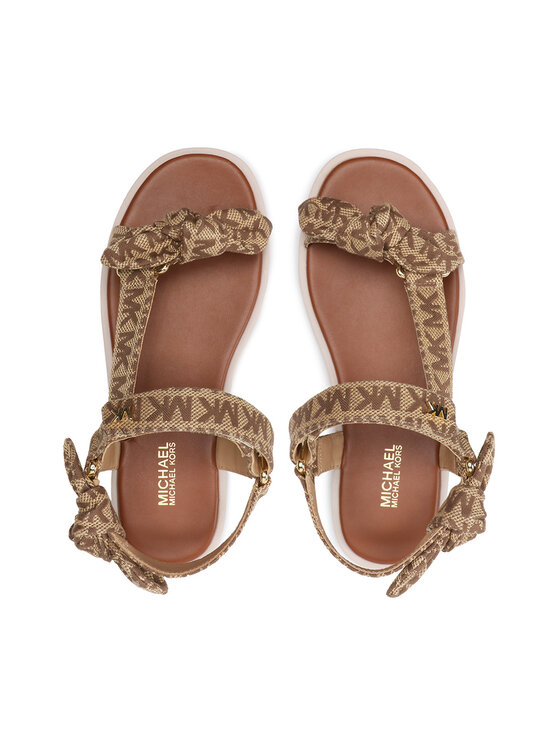 MICHAEL Michael Kors Sandály Phoebe Sandal 40T1PHFA1Y Hnědá | Modivo.cz