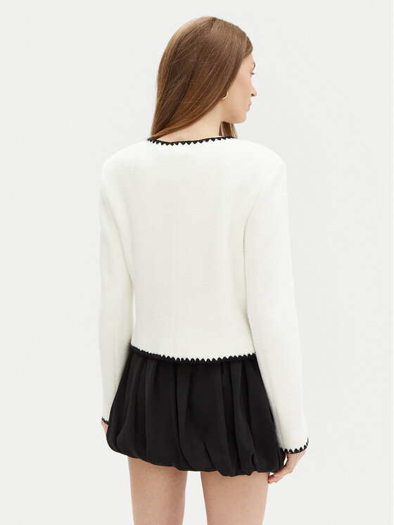 Guess Guess Cardigan W5RN20 WGVQ2 Écru Regular Fit
