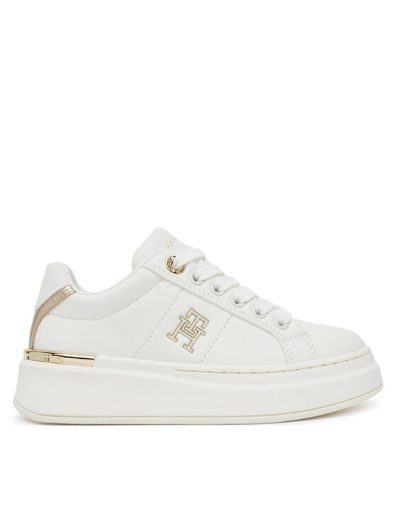 Sneakers Tommy Hilfiger Low Cut Lace-Up T3A9-33985-1355 S Alb