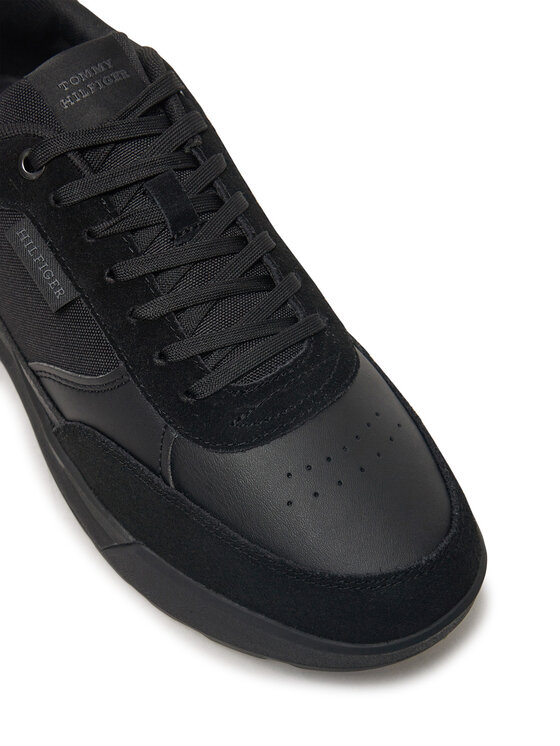 Tommy Hilfiger Tommy Hilfiger Αθλητικά Retro Runner Mix Rwb FM0FM05371 Μαύρο