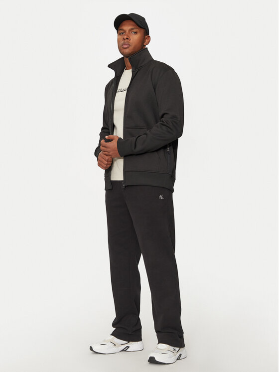 Calvin Klein Jeans Calvin Klein Jeans Džemperis J30J326778 Juoda Regular Fit