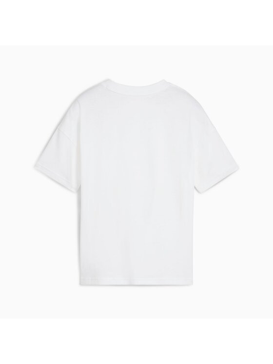 Puma Puma T-Shirt 629895 Biały Regular Fit