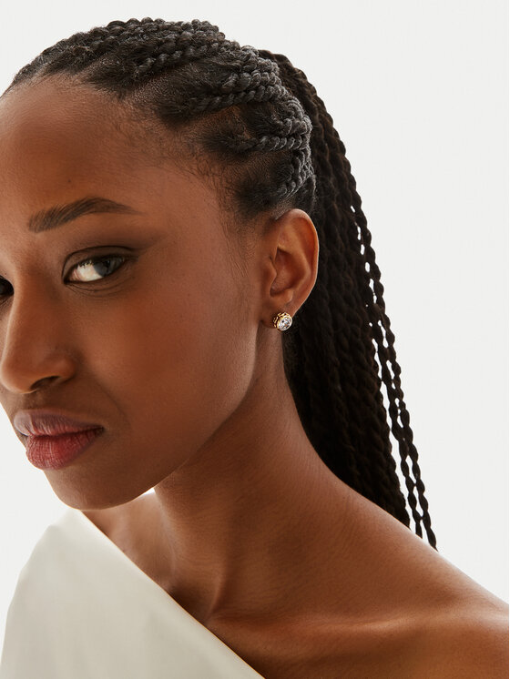 Coach Coach Ausskari Signature Stone Earrings 37423484GLD111 Zelta