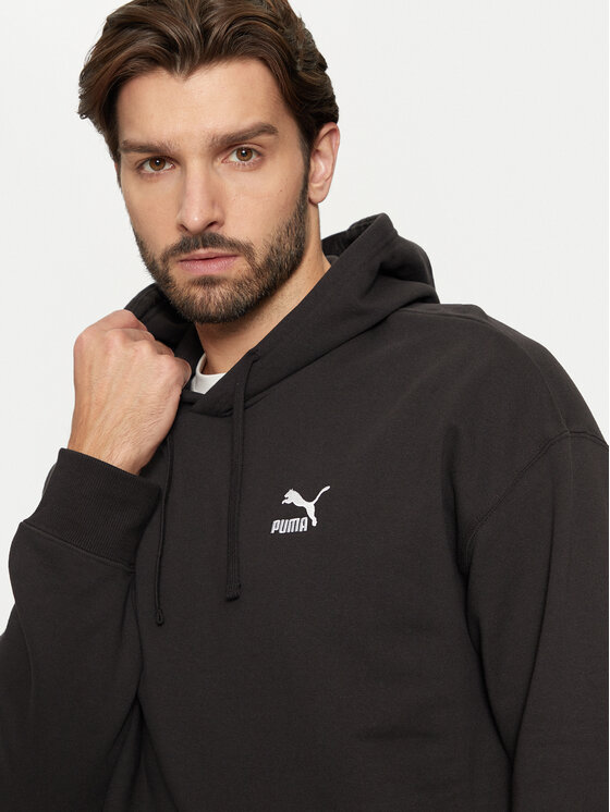 Puma Puma Μπλούζα Better Classics 624241 Μαύρο Relaxed Fit