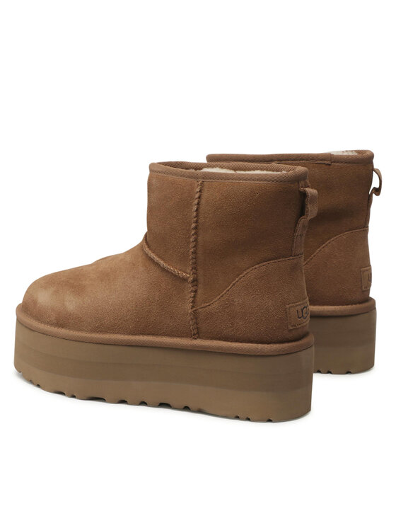 Ugg Ugg Cizme de zăpadă W Classic Mini Platform 1134991 Maro