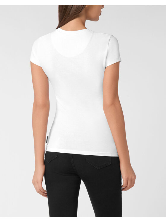 PHILIPP PLEIN PHILIPP PLEIN T-Shirt 24601 Biały