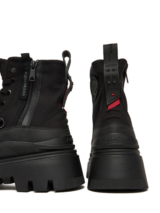 Palladium Palladium Šnurovacia obuv Pallasquad Zip Tx 99532-008-M Čierna