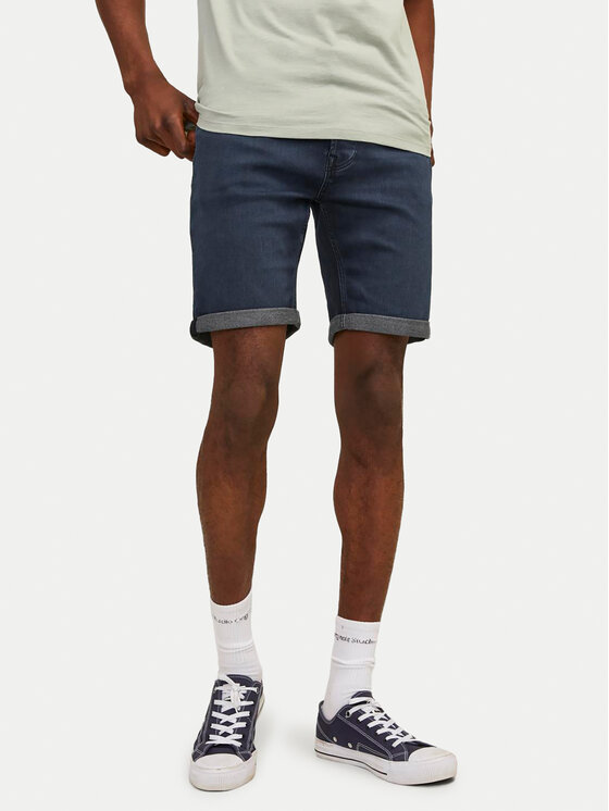 Jack&Jones Kratke Traperice Rick 12252178 Plava Regular Fit