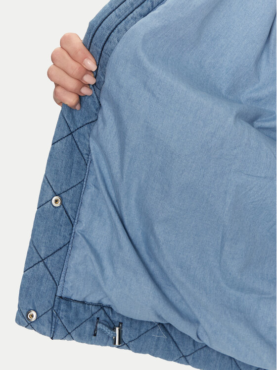 Munthe Munthe Kurtka jeansowa Fridolf 251153425108 Niebieski Relaxed Fit