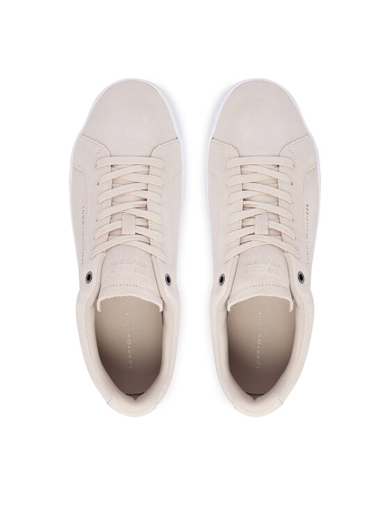 Tommy Hilfiger Tommy Hilfiger Sneakers Th Court Premium Suede FM0FM05880 Hellbeige