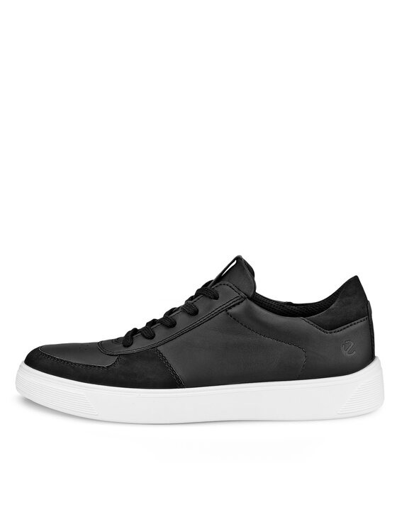 ECCO ECCO Sneakersy Street Tray 50480451052 Čierna