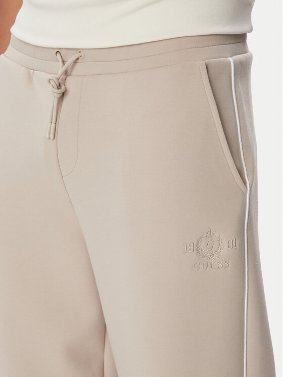 Guess Guess Donji dio trenerke Z6BB01 K6526 Bež Regular Fit