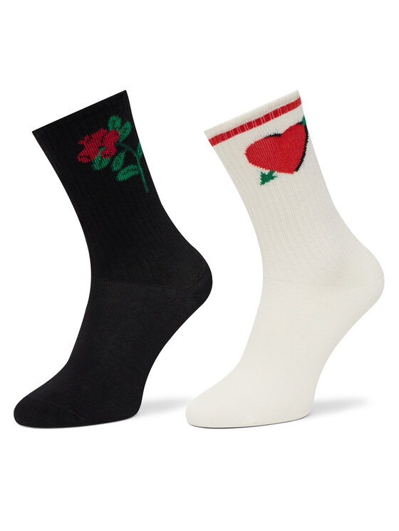 Set de 2 perechi de șosete lungi pentru copii MINI RODINI 2526011000 Colorat