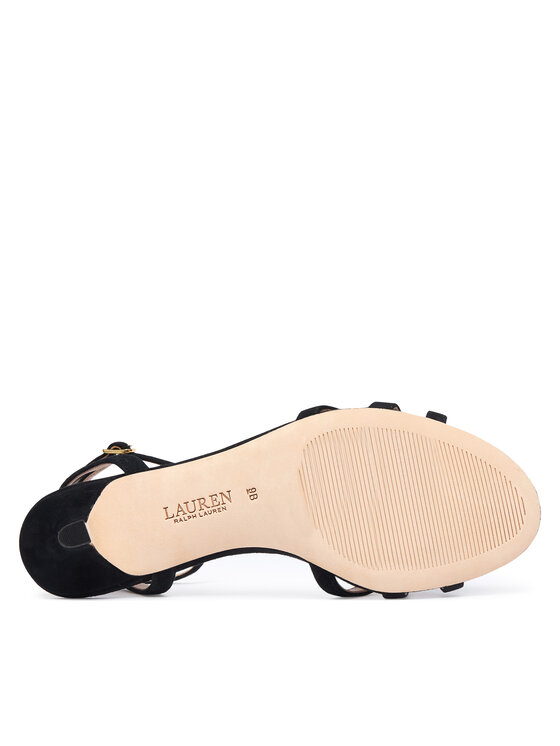 LAUREN RALPH LAUREN LAUREN RALPH LAUREN Sandály Kendyl Kitten 802P06395008 Černá