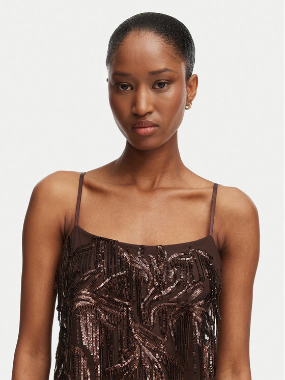Rinascimento Rinascimento Комбінезон CFC0020367002 Темно-коричневий Regular Fit