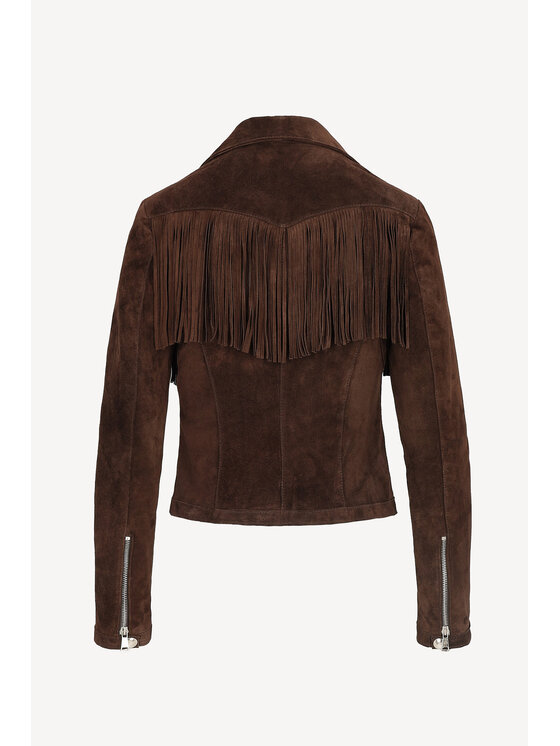 Castellani Castellani Ramoneska Sorrentoo Brązowy Regular Fit